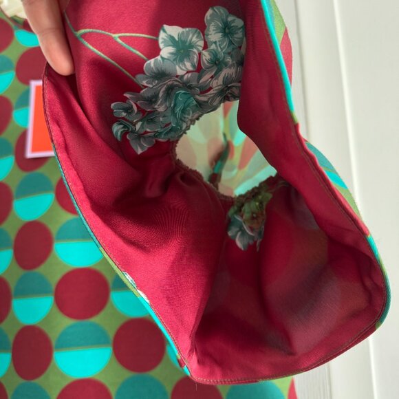 NWT La Double J "24/7" Dress in Green, size XS - Picture 7 of 13